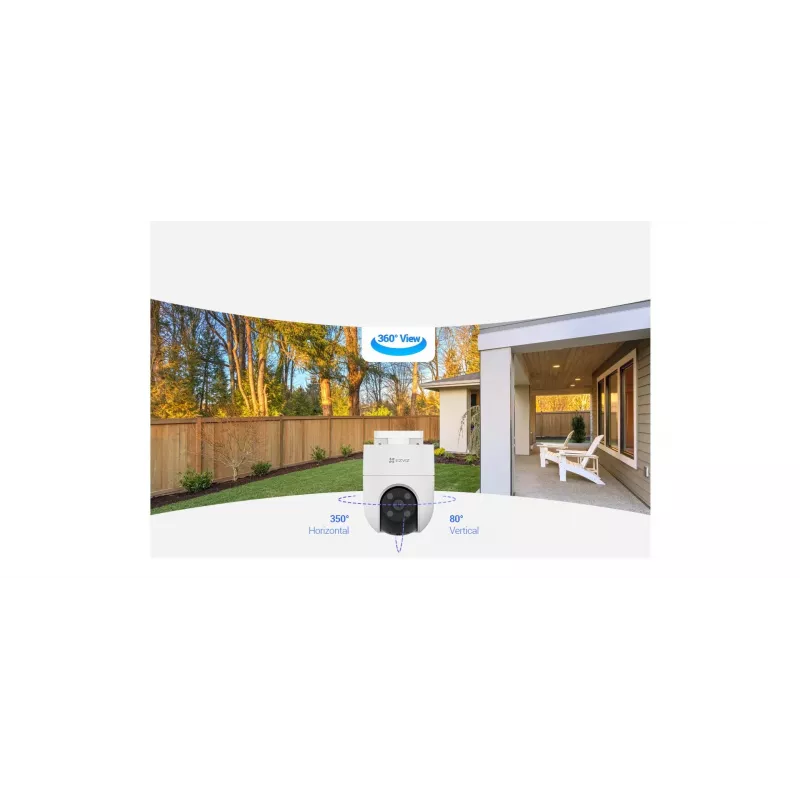 IP drošības kamera EZVIZ H8c 2K Dome 2304 x 1296 pikseļi