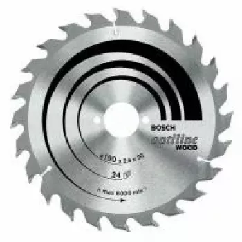 Bosch Optiline Wood ripzāģa asmeņi kokam 13 cm diametrs 1.4 mm biezums