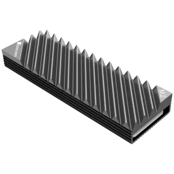 Dzesētājs/Radiators Jonsbo M.2-3 pelēka Melns Pelēks 24.4mm 73mm 9.6mm