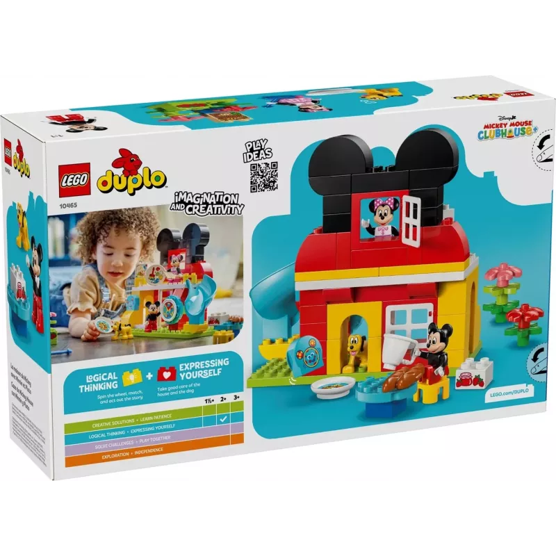 LEGO DUPLO 10465 Mikija Peles klubmāja ar Miniju un Pluto