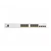 Cisco Catalyst 1300-24P-4G pārvaldāmais slēdzis, 24 porti GE, PoE, 4x1GE SFP, ierobežota mūža aizsardzība (C1300-24P-4G)
