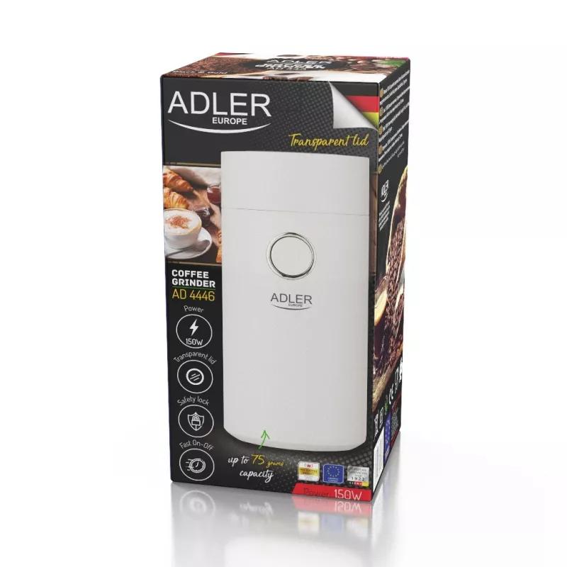 Kafijas dzirnaviņas Adler AD 4446ws