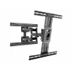 TV sienas stiprinājums ART LCD/LED 40–75 collas līdz 45 kg, noliecot un grozot, augstums 52–380 mm, maks. VESA 600x400