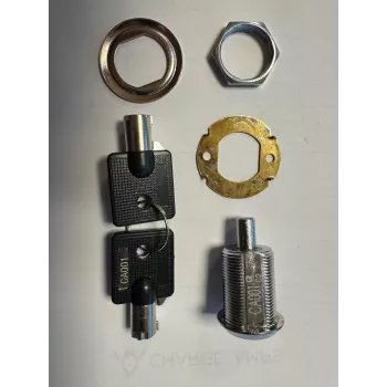 Charge Amps Aura Push lock CA-100922 uzlādes kabeļa slēdzene ar atslēgu iekļautu
