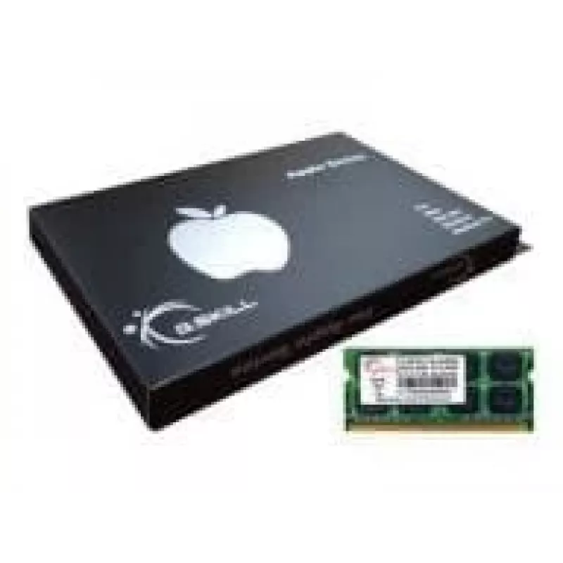 G.Skill SQ sērijas DDR3 modulis 4 GB SO DIMM 204-PIN 1066 MHz PC3-8500 CL7 1,5 V nebuferēts, bez ECC