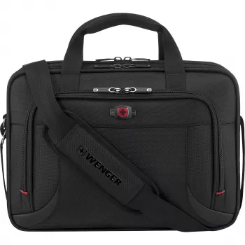 Wenger portfeļa soma klēpjdatoram Icons Business Prospectus 35,56 cm (14 collas) melna