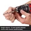 Bezvada triecienurbjmašīna-skrvūvgriezis EINHELL TP-CD 18/70 (modelis 4514315) — tikai instruments, bez baterijas un lādētāja