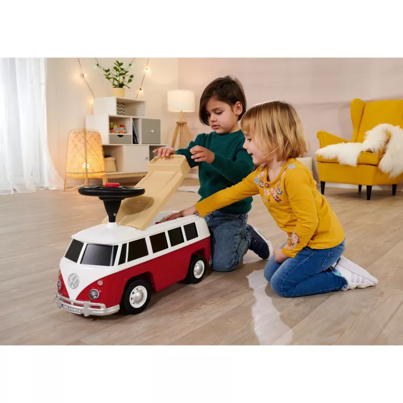 Baby VW T1 sarkans Rotaļlietas > Transportlīdzeklis