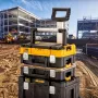 Instrumentu glabāšanas futlāris DeWalt DWST83344-1, ūdensnecaurlaidīgs, dzeltens, 440 × 183 × 332 mm, 2 rokturi, bloķējams