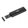 SSD korpuss IBOX HD-07 1x M.2 diskam, USB 3.2 Gen 2 (10 Gbit/s), USB-C, melns
