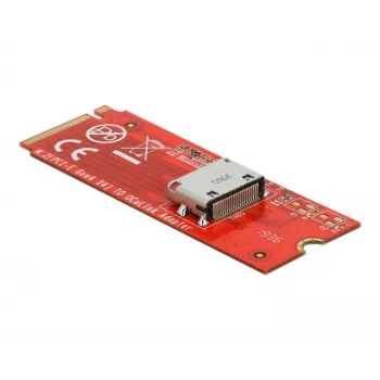 M.2 Key M uz 1 x OCuLink SFF-8612 pārveidotājs DeLOCK 64106