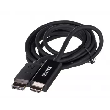 UNITEK KABELIS DisplayPort 1.2, HDMI, 4K@60Hz, 1,8 m, V1608A