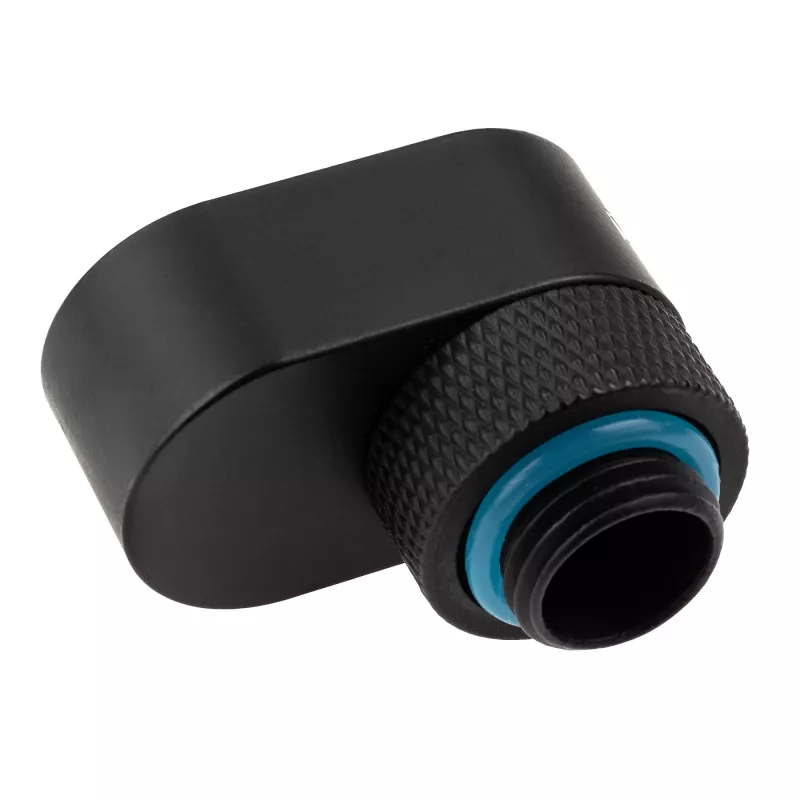 XSPC G1/4 Rotējošs 14 mm Ofseta Savienotājs - melns, matēts