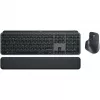 Logitech MX Keys S Combo tastatūra Pele iekļauta Biroja RF Bezvadu + Bluetooth QWERTZ Šveices Grafīts