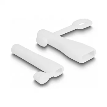 DeLOCK putekļu aizsargi USB Type-A spraudņiem un Apple Lightning spraudņiem, komplekts 2 gab., balts