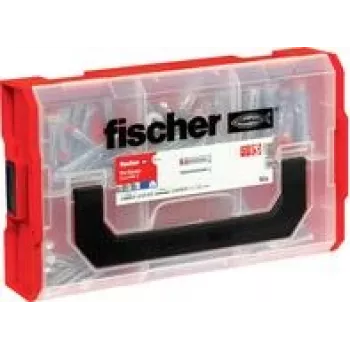 Instrumentu turētājs FISCHER FixTainer DuoHM TX 572927 2-in-1 – pie sienas stiprināms organizators instrumentiem un piederumiem