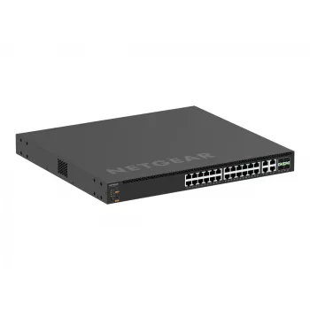 NETGEAR MSM4332 Pārvaldāms L3 Strāva pa Ethernet tīklu (PoE) 1U Melns