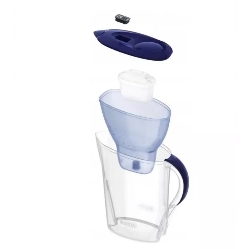 Ūdens filtra krūze BRITA Marella 2,4 L ar 3 Pure Performance kasetnēm, Maxtra Pro, zila