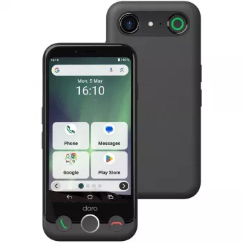 Viedtālrunis Doro Aurora A10 4.5 collu 4GB 64GB Melns
