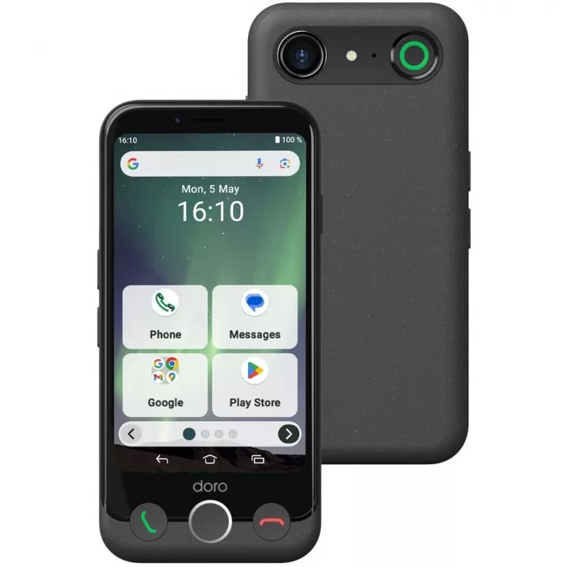 Viedtālrunis Doro Aurora A10 4.5 collu 4GB 64GB Melns