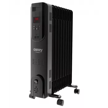 Camry | Sildītājs | CR 7810 | Eļļas radiators | 2000 W | Jaudas līmeņu skaits 3 | Melns