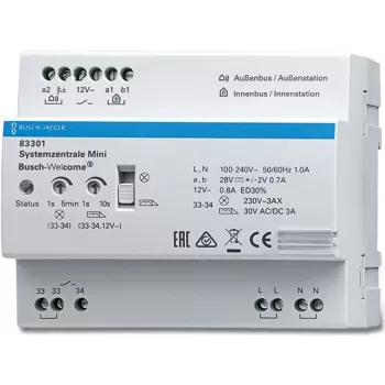 Busch-Jaeger 83301 centrālā Smart Home vadības ierīce vadu tīklam (2CKA008300A0462)