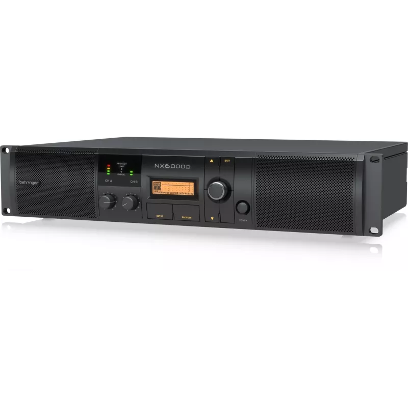 Behringer NX6000D audio pastiprinātājs 2.0 kanāli Mājas Melns