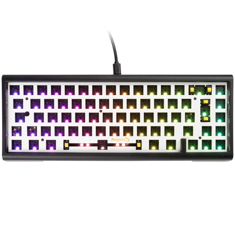 Ducky Tinker 65 Barebone tastatūra Gaming USB vācu valoda Melna