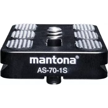Walimex Mantona Quick Release Plate Arca Swiss, 70 mm Melns (1021463)