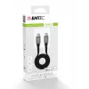 USB kabelis Emtec T700C2 1.2m USB C melns