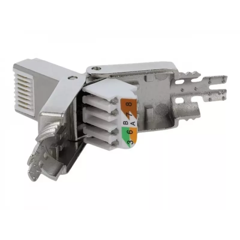 Vadu savienotājs DeLOCK 86477 RJ-45 Pelēks