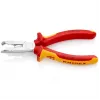 Knipex 13 46 165 kabeļu noņēmējs sarkans, dzeltens