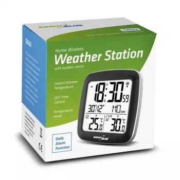 Thermometer Greenblue 60135 pelēka Balts