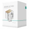 Procesora gaisa dzesētājs DeepCool AK500 G2 WH, 120 mm ventilators, maks. gaisa spiediens 3,33 mmH2O, 117×129×159 mm, balts
