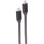USB-C kabelis ShiverPeaks BS13-62015 — USB4/USB 3.2 Gen 2x2 datu un strāvas kabelis 100W, 0.5 m