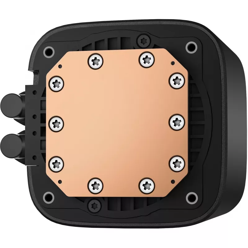 Viss vienā šķidruma dzesētājs DeepCool LE360 V2 ar 3x 120 mm ventilatoriem, Hydro Dynamic gultni, melns, atbalsta LGA1150/1151/1155/1200/1700/AM4/AM5