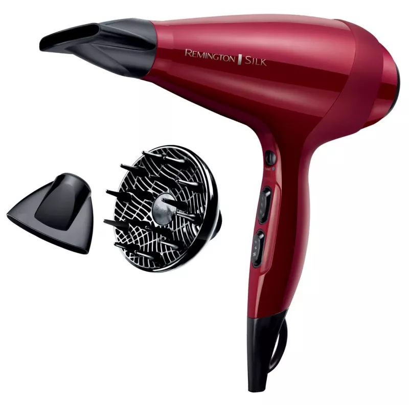 Remington T|Studio Silk matu žāvētājs 2400 W sarkans