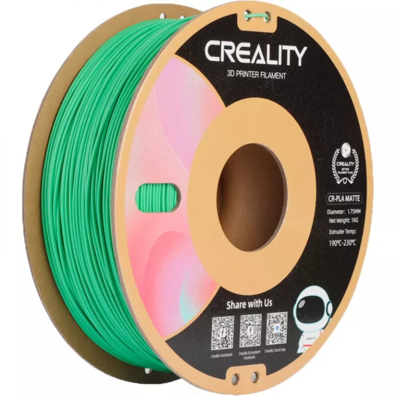 3D drukas materiāls Creality 3301010301 Polipienskābe PLA Zaļš 1 kg 1,75 mm