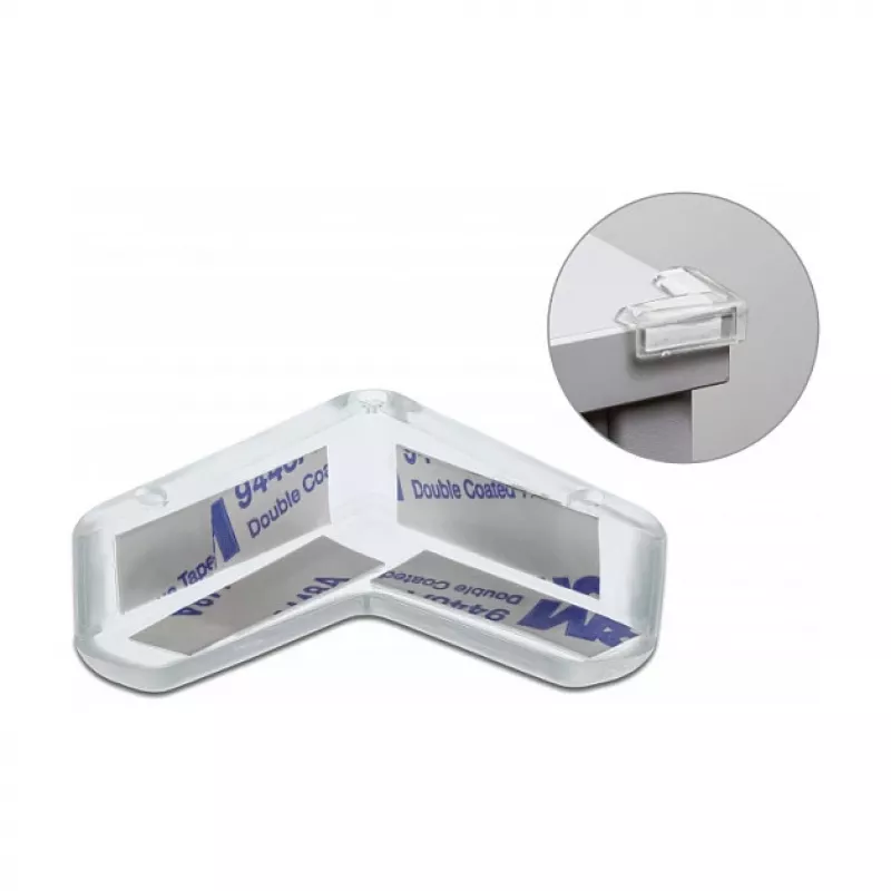 Malu aizsardzība pašlīmējoša DeLOCK 40 x 40 x 13 mm caurspīdīga