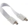 Window pass-through SAT outlet ShiverPeaks 86377 extra thin balta