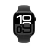 Watch Series 10 GPS 42 mm Jet Black Aluminium korpuss ar melnu sporta siksniņu - S/M