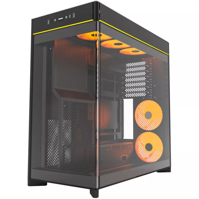 Montech HS02 PRO Midi Tower Melns