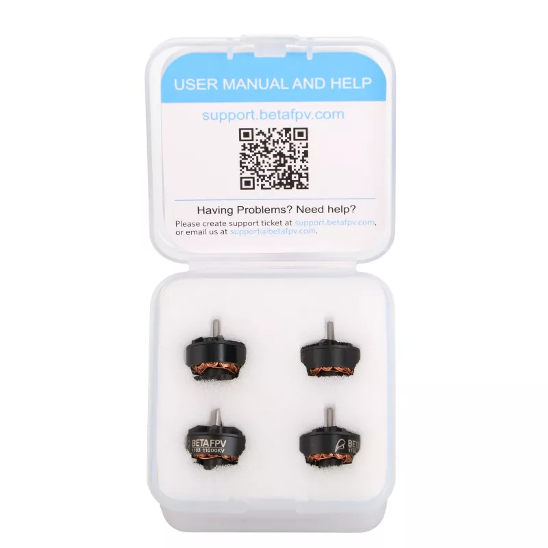 BetaFPV bezsuku motoru komplekts dronam 1103 11000KV, 4 gabali