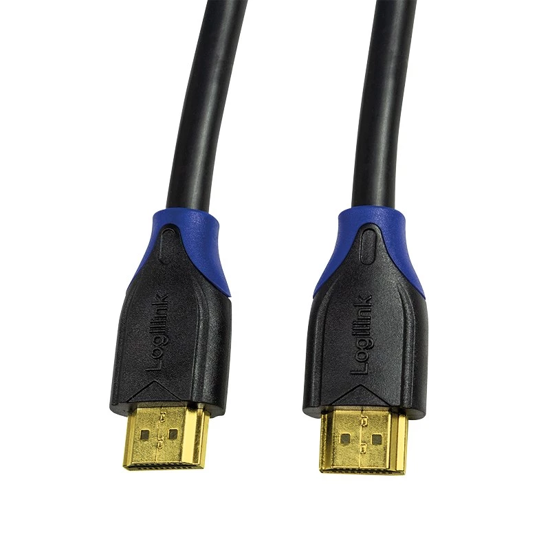 LogiLink CH0067 HDMI kabelis 15 m HDMI Type A (Standard) Melns