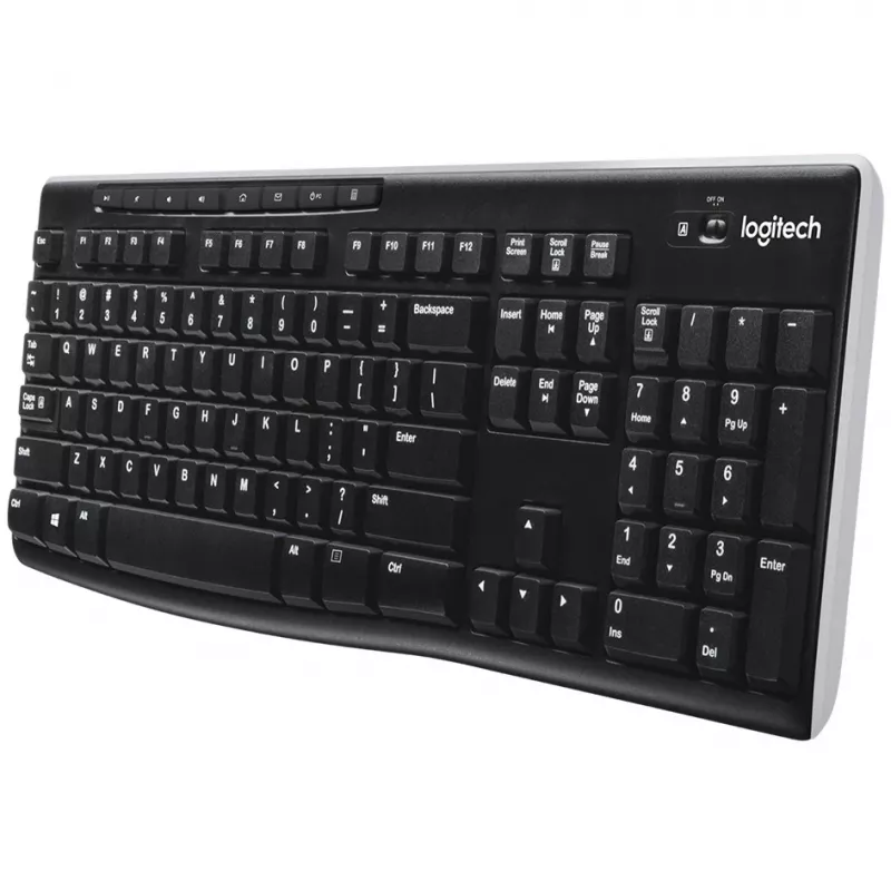 Logitech Wireless tastatūra K270 - tastatūra - bezvadu