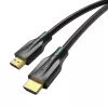 HDMI kabelis Vention AANBJ HDMI 2.1 48 Gbit/s 5 m, HDMI Type A spraudnis–vīrišķais, Melns
