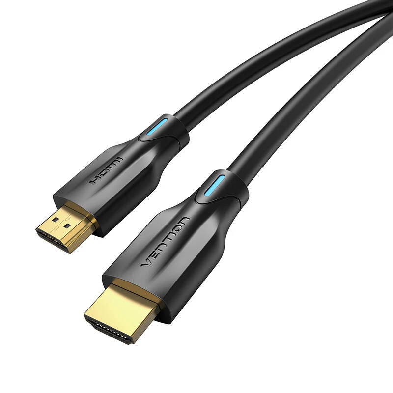 HDMI kabelis Vention AANBJ HDMI 2.1 48 Gbit/s 5 m, HDMI Type A spraudnis–vīrišķais, Melns