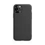 Silikona maciņš Devia Nature Series iPhone 12 Pro Max — melns, mīkstas tekstūras aizsargvāciņš