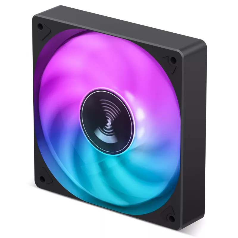 JONSBO SL-120CW 120 mm ARGB korpusa ventilators — balts