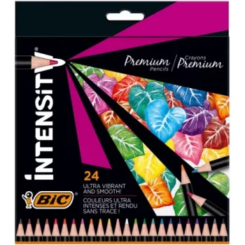 BIC Krāsu zīmuļi Intensity 24 krāsas 967823